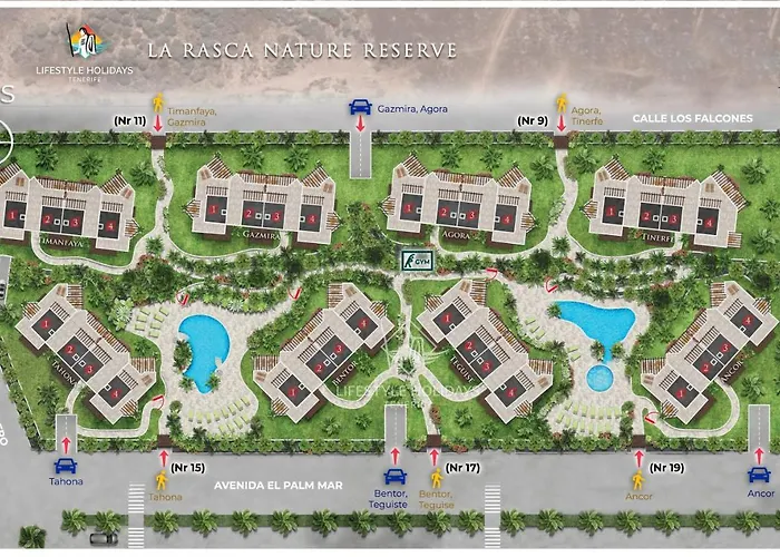 펜션 Ancor 0-1 Pool View 2b